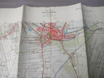 13 A Winschoten Oude Pekela Wedde Blijham Plattegrond 1960 beschikbaar voor biedingen
