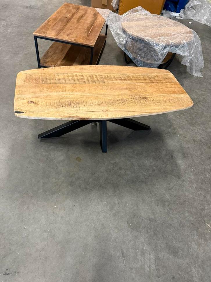 Mango hout salon tafel uitverkoop nieuwe tafels KOOPJE, Huis en Inrichting, Tafels | Salontafels, Nieuw, Minder dan 50 cm, 50 tot 100 cm