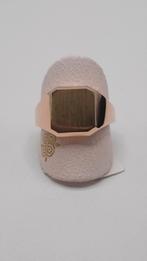 gouden zegelring 14kt, Heer, Www.bredajuwelier.nl, Nieuw, Ophalen of Verzenden