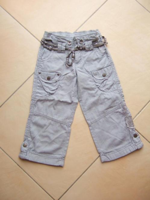 (116) Prachtige grijze zomer broek van Persival, Kinderen en Baby's, Kinderkleding | Maat 116, Zo goed als nieuw, Meisje, Broek