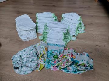 Wasbare luiers, Blumchen maat S, complete set beschikbaar voor biedingen