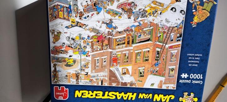 JAN VAN HAASTEREN PUZZELS, Hobby en Vrije tijd, Denksport en Puzzels, Zo goed als nieuw, Legpuzzel, 500 t/m 1500 stukjes, Ophalen of Verzenden