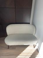 Stijlvol Teddy Bankje, Huis en Inrichting, Stoelen, Ophalen, Wit, Zo goed als nieuw, Eén