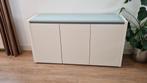 Stevige Dressoir (moderne look), Ophalen, 150 tot 200 cm, Glas, 25 tot 50 cm
