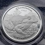 2022- Dominica - Mountain Chicken - Eastern Caribbean, Ophalen of Verzenden, Midden-Amerika, Zilver