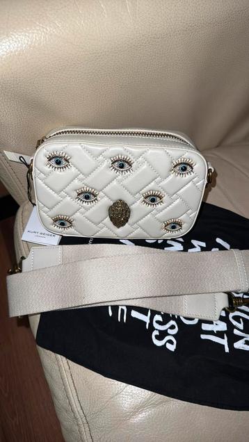 Prachtige nieuwe lederen crossbody tas van Kurt Geiger beschikbaar voor biedingen