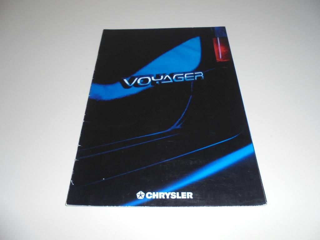 brochure Chrysler Voyager, Ophalen of Verzenden, Gelezen, Overige merken