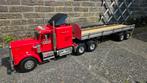 Tamiya King Hauler met Flatbed trailer, Ophalen, Gebruikt, Elektro, Auto offroad