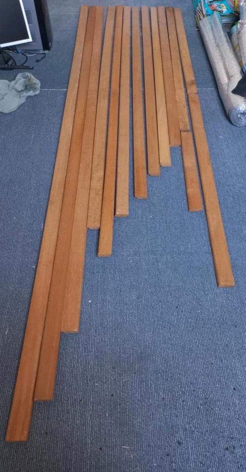 Houten Plinten - Frans Eiken - 26 Meter, Doe-het-zelf en Verbouw, Plinten en Afwerking, Zo goed als nieuw, Plinten, Eiken, 250 cm of meer