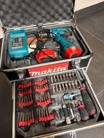 Makita Boor- en Schroefmachine Set, Doe-het-zelf en Verbouw, Gereedschap | Boormachines, Ophalen, Gebruikt, Variabele snelheid