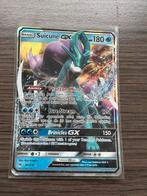 Suicune GX Pokemon, Ophalen of Verzenden, Zo goed als nieuw, Losse kaart