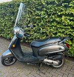 Sym Fiddle 2, bj. 2018, 12930 km., geel kenteken, Ophalen, Gebruikt, Maximaal 45 km/u, Benzine