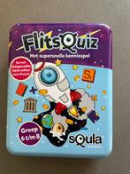 Squla Flits Quiz Bordspel 6-8 jaar, Een of twee spelers, Ophalen of Verzenden, Zo goed als nieuw, Reisspel