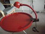 Spot met klem knijplamp rood retro '80 - nieuwst., Ophalen, Zo goed als nieuw, Metaal of Aluminium, Memphis design