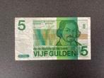 Nederland , 5 gulden 1973 Vondel II., Verzenden, 5 gulden, Los biljet