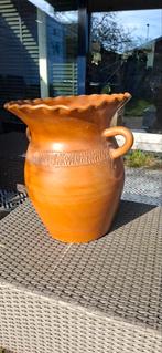 Aardewerk bloempot H47xB40cm, Ophalen, Gebruikt, Rond, Binnen