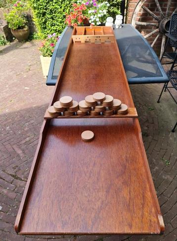 Sjoelbak Homas compleet met alle stenen. Ophalen in Ommen beschikbaar voor biedingen