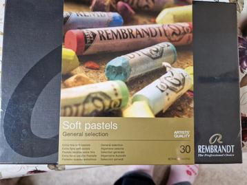 Rembrandt Softpastel set 30st (hele pastels) beschikbaar voor biedingen