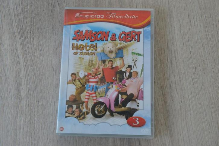 STUDIO 100 = SAMSON & GERT = HOTEL OP STELTEN, Cd's en Dvd's, Dvd's | Kinderen en Jeugd, Zo goed als nieuw, Alle leeftijden, Verzenden