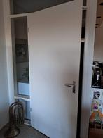 2 Opdekdeuren 93 cm x 211,5 cm 1 koopje..., Ophalen, Gebruikt, 80 tot 100 cm, Binnendeur