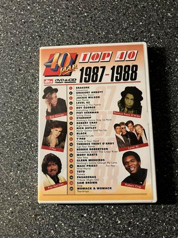 40 Jaar Top 40 (1987-1988) Dvd+Cd beschikbaar voor biedingen