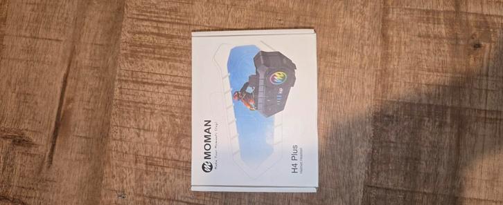 Headset voor Helm - Moman H4 Plus, Fietsen en Brommers, Fietsaccessoires | Fietshelmen, Zo goed als nieuw, Ophalen of Verzenden