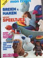 Mon tricot retro patronen haken breien nr.12 / 1977, Hobby en Vrije tijd, Breien en Haken, Verzenden, Gebruikt, Breien of Haken