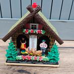 Vintage Weerhuisje met thermometer, Ophalen of Verzenden