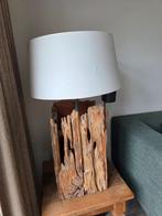 Schemerlamp, Ophalen, 75 cm of meer, Hout, Landelijk