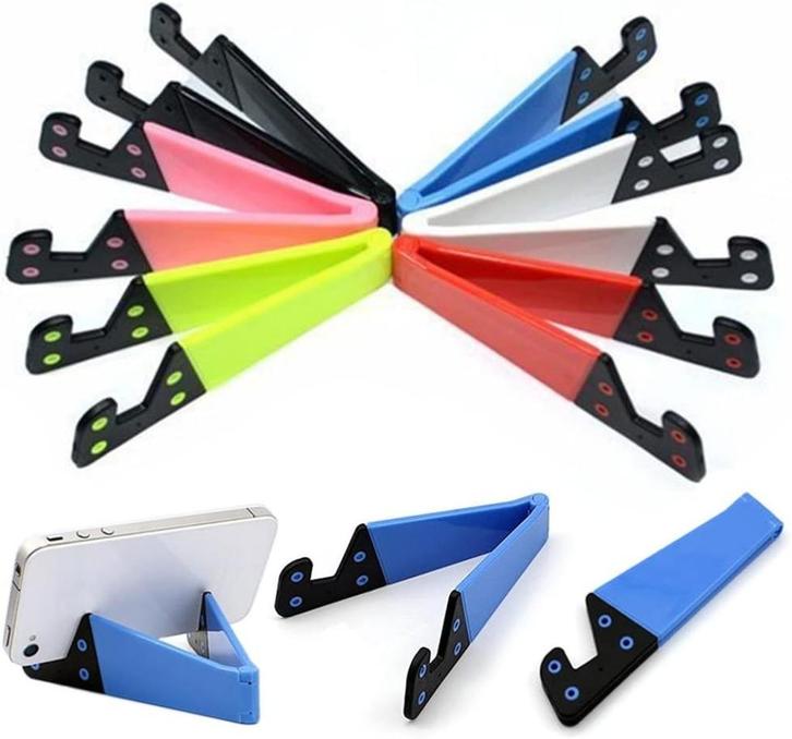 Universele opvouwbare telefoonstandaard smartphone & Tablet, Telecommunicatie, Mobiele telefoons | Toebehoren en Onderdelen, Nieuw