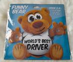 Funny bear " world's best driver", Nieuw, Ophalen of Verzenden