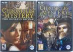 CHRONICLES OF MYSTERY The Scorpio Ritual + The Three of Life, Avontuur en Actie, 1 speler, Nieuw, Eén computer
