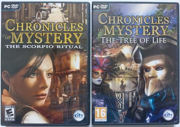 CHRONICLES OF MYSTERY The Scorpio Ritual + The Three of Life beschikbaar voor biedingen