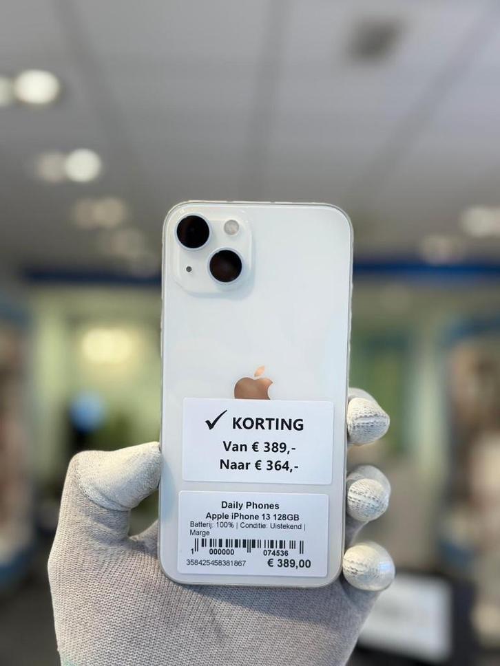 Zo goed als nieuw Apple iPhone 13 128GB, Telecommunicatie, Overige Telecommunicatie, Zo goed als nieuw, Ophalen of Verzenden