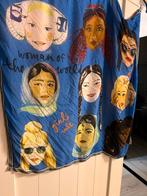 Pom Amsterdam Sjaal - Women of the World - Blauw, Kleding | Dames, Mutsen, Sjaals en Handschoenen, Pom Amsterdam, Verzenden, Nieuw