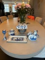 Prachtige complete Delfs Blauwe servies set, Ophalen