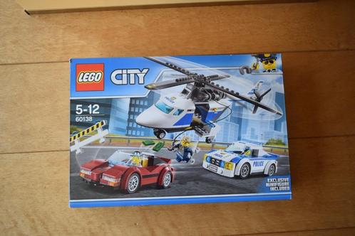 Lego City snelle achtervolging 60138, Kinderen en Baby's, Speelgoed | Duplo en Lego, Zo goed als nieuw, Lego, Complete set, Ophalen of Verzenden