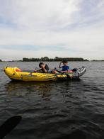 Opblaasbare kayak voor 2 personen + eventueel 1 kleiner kind, Watersport en Boten, Kano's, Ophalen, Gebruikt, Twee personen, Overige typen