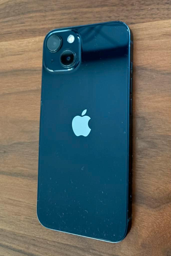 Apple iPhone 13 zwart 128 gb, Telecommunicatie, Mobiele telefoons | Apple iPhone, Zo goed als nieuw, 128 GB, Zonder abonnement
