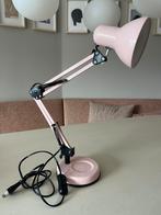 Roze bureaulamp, Huis en Inrichting, Lampen | Tafellampen, Ophalen, Zo goed als nieuw, Minder dan 50 cm