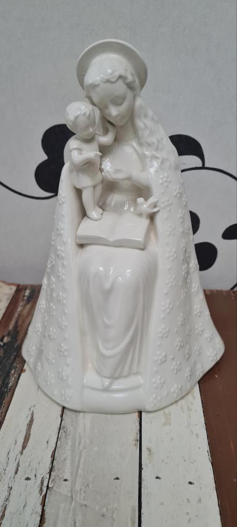 Goebel Hummel Flower Madonna #10/1 Ivoorwit - H33cm, Antiek en Kunst, Kunst | Beelden en Houtsnijwerken, Ophalen of Verzenden