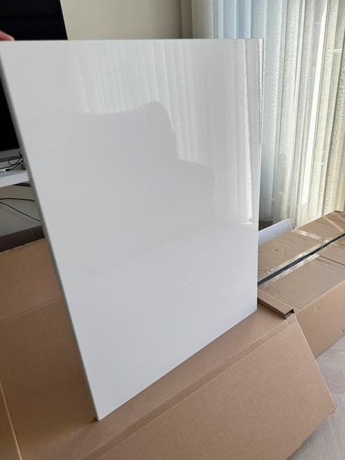 Hoogglans wit 2x Deur ringhullt metod ikea (60x80), Huis en Inrichting, Keuken | Keukenelementen, Zo goed als nieuw, Minder dan 100 cm