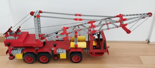 Fischertechnik Kraanwagen Schwerlast-Kran Fisher Techniek, Kinderen en Baby's, Speelgoed | Bouwstenen, Zo goed als nieuw, Overige merken
