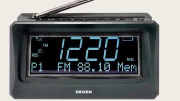 Degen DAB119x Klok / Wereldontvanger FM / MW / SW / DAB+ beschikbaar voor biedingen