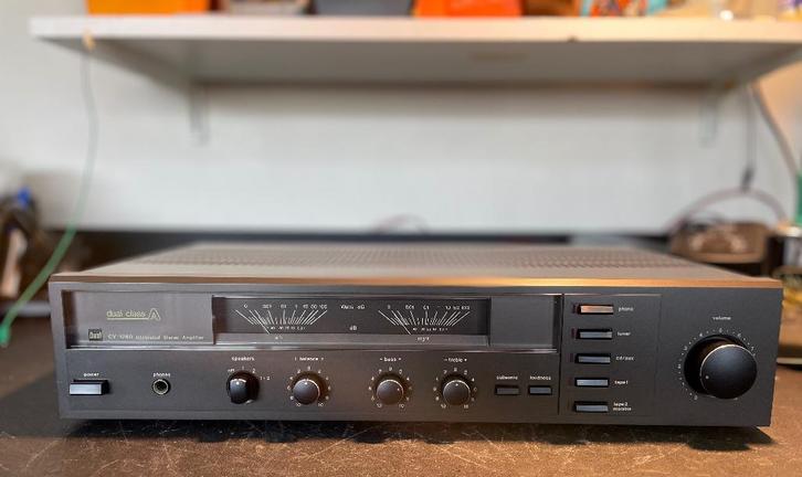 Vintage Audio Set : DUAL CV1260 + CT1260 – bruin, Audio, Tv en Foto, Stereo-sets, Gebruikt, Tuner of Radio, Overige merken, Losse componenten