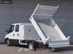 Iveco Daily 35C14 Kipper met Kist Dubbel Cabine Dubbellucht, Stof, Gebruikt, Euro 6, Iveco