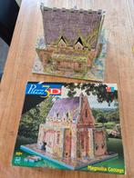 3D puzzel Magnolia Cottage, Ophalen of Verzenden, Minder dan 500 stukjes, Gebruikt, Rubik's of 3D-puzzel