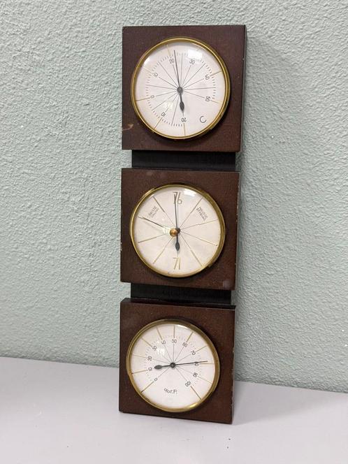 Antiek MCM Jason Duitsland Barometer Vochtigheid Weerstation, Audio, Tv en Foto, Weerstations en Barometers, Zo goed als nieuw