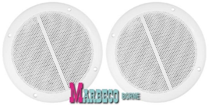 Marine speaker set, Luidspreker set, PD 6,5" Waterbestendig, Audio, Tv en Foto, Luidsprekers, Nieuw, Front, Rear of Stereo speakers