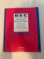 BEC Preliminary Practice Tests - Engels, Ophalen of Verzenden, Zo goed als nieuw, Non-fictie